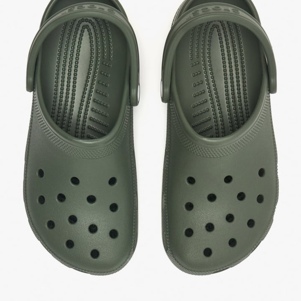 Crocs Olive Green Slip-On Clog